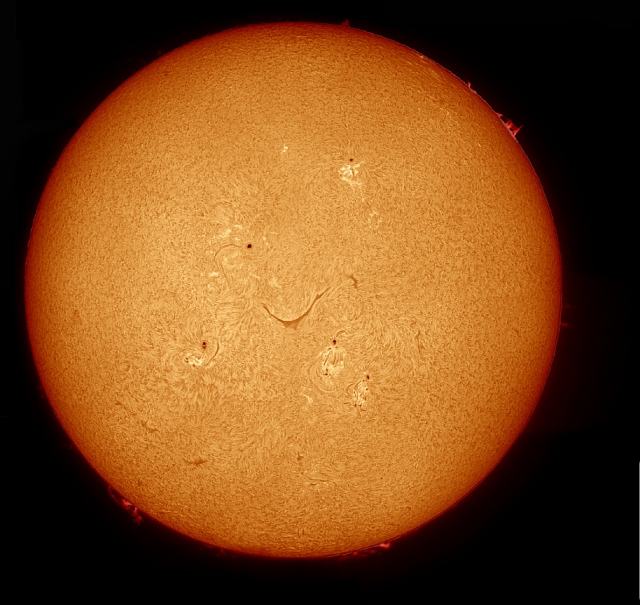 Sonne im PST 07. Juni 2014