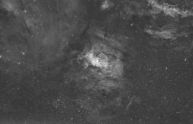 NGC7635 in H-alpha