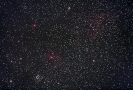 NGC 7635, NGC 7538, NGC 7510